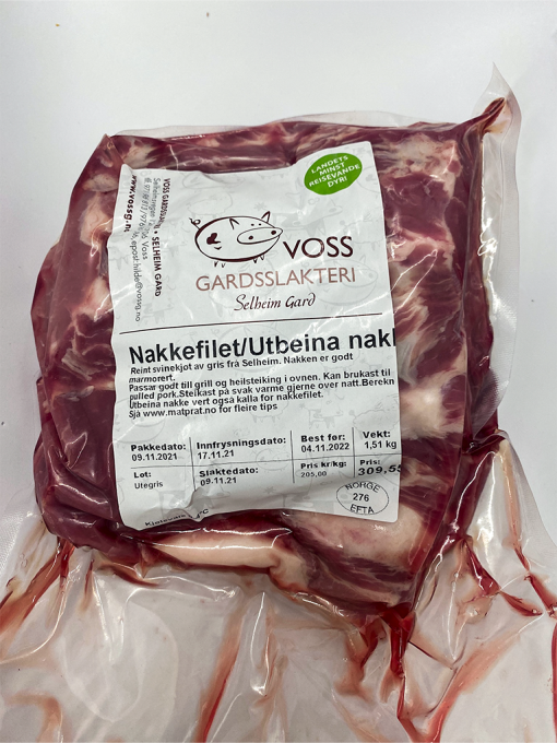 Pulled pork / nakkefilet